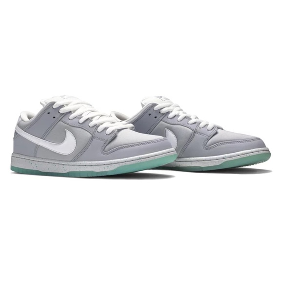 Nike SB Dunk Low Wolf Grey Marty McFly Mens Size 8 RARE - VINTAGE - Picture 4 of 14